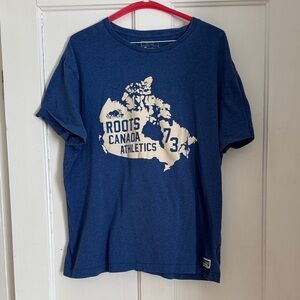 Bundle 3 Listings for $15😀Roots Blue T-Shirt with Canada Map Design